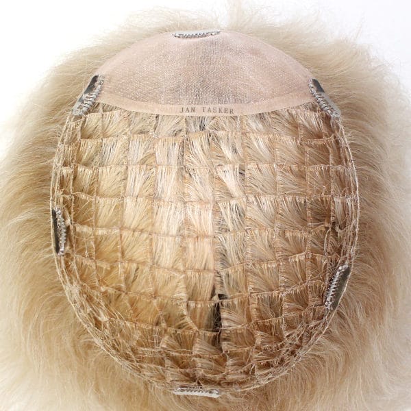 NW1041 : Blonde Human Hair Integration Hairpiece For Women